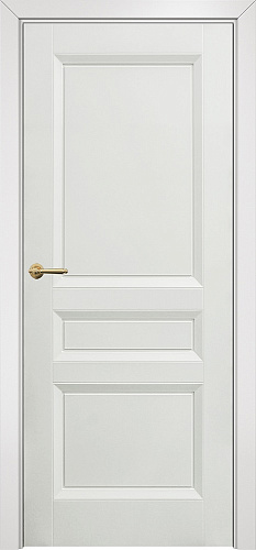 Дверь Оникс Версаль фрезерованная №6 эмаль белая, глухая