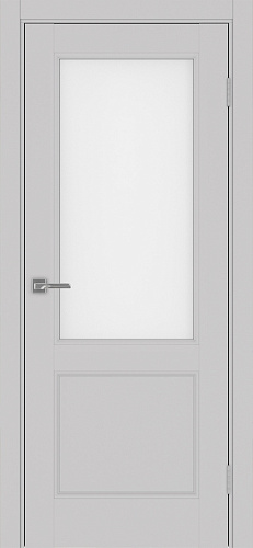 Дверь Эко Neo 502.21 пепельный, сатинат