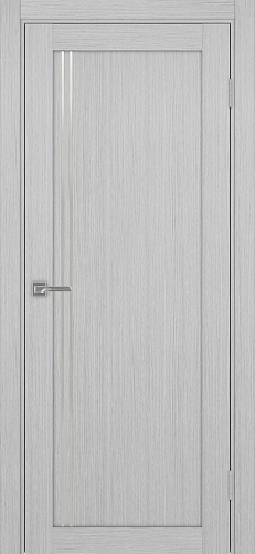 Дверь Эко 566.111 АПП дуб серый молдинг SC, глухая