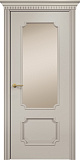 Дверь Оникс Палермо эмаль латте, сатинат