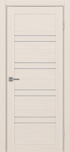 Дверь Эко 560.12 ясень перламутровый, сатинат