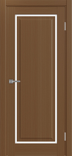 Дверь Эко 601С.21 ОФ4 орех, lacobel белый