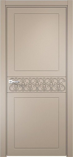 Дверь V Лоярд эмалит Севилья 07 софт мокко, глухая