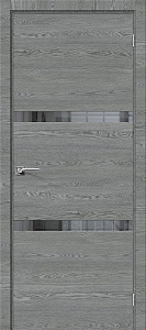 Недавно просмотренные - Дверь Браво Порта-55 4AF экошпон West Skyline, зеркало "Mirox Grey"