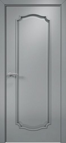 Дверь Оникс Венеция 2 эмаль RAL 7040, глухая