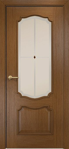 Дверь Оникс Венеция орех, фьюзинг