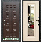 Недавно просмотренные - Входная металлическая дверь Лекс Неаполь Венге с зеркалом/панель №23 Беленый дуб