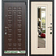 Схожие товары - Входная металлическая дверь Лекс Неаполь Венге с зеркалом/панель №23 Беленый дуб