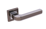 Межкомнатная ручка ADDEN BAU Quadro PIEZA Q360 BLACK NICKEL/CHROME