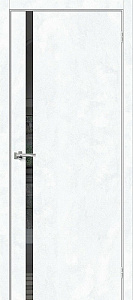 Недавно просмотренные - Дверь Браво Браво-1.55 экошпон Snow Art, стекло "Mirox Grey"