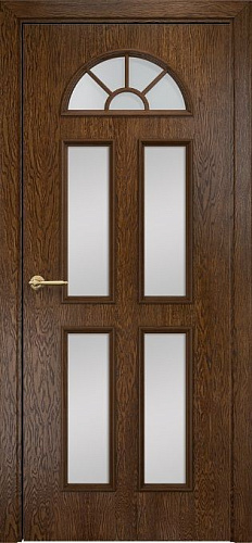 Дверь Оникс Бостон дуб коньячный, сатинат