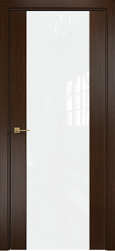 Дверь Оникс Парма 1 венге, глухая лакобель RAL 0333