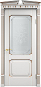 Схожие товары - Дверь Итальянская Легенда массив ольхи ОЛ7.2 белый грунт с патиной золото, стекло 7-2