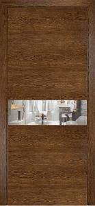 Недавно просмотренные - Дверь Оникс Соло каштан, глухая с вставкой зеркала
