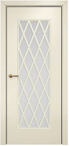 Недавно просмотренные - Дверь Оникс Турин фрезерованная эмаль слоновая кость, сатинато с решеткой №4