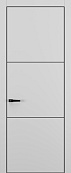 Схожие товары - Дверь Z K11 полипропилен серый, ALU кромка черная, молдинг черный, глухая