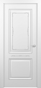 Недавно просмотренные - Дверь Z Venecia Т1 decor эмаль White patina Silver, глухая