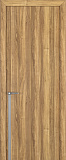 Дверь Z K21 toppan орех грецкий, молдинг серебро, глухая