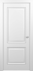 Недавно просмотренные - Дверь Z Venecia Т1 эмаль White patina Silver, глухая