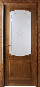 Недавно просмотренные - Дверь VALDO 750 шпон итальянский орех 12.01, стекло мателюкс с гравировкой