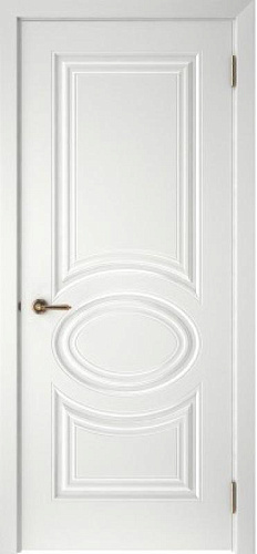 Дверь Прима эмаль белая, глухая
