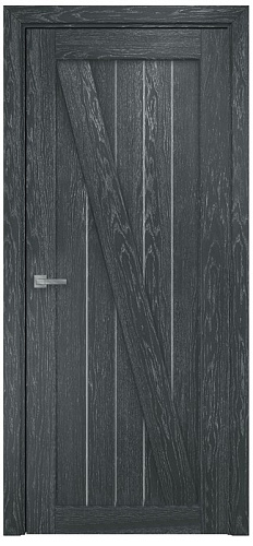 Дверь Оникс Лофт №3 дуб седой, глухая