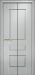 Недавно просмотренные - Дверь Оникс Compact 180° Версаль фрезерованная эмаль RAL 7038, глухая