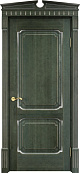Схожие товары - Дверь Итальянская Легенда массив ольхи ОЛ7.2 зеленый с патиной серебро, глухая