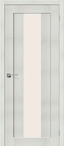 Недавно просмотренные - Дверь Браво Порта-25 экошпон alu бьянко вералинга, сатинато белое "Magic Fog"