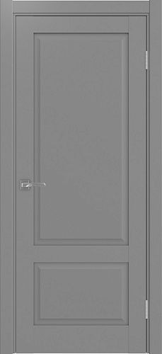 Дверь Эко 640.11 ОФ3 серый, глухая