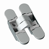 Петля скрытой установки универсальная К1019 с 3D регулировкой, матовый хром