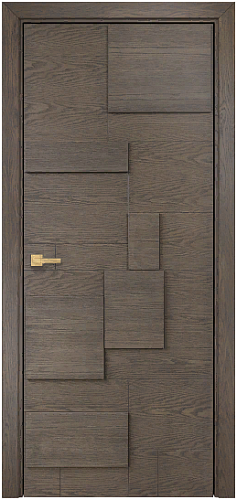 Дверь Оникс Берлин дуб античный, глухая