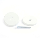 Заглушка на финскую дверь белая