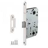 Замок сантехнический пластиковый язычок PL96WC-50/BL SN матовый никель