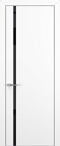 Недавно просмотренные - Дверь Z K1 полипропилен белый, ALU кромка хром, лакобель black classic, глухая