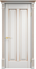 Недавно просмотренные - Дверь ПМЦ массив ольхи ОЛ102 белый грунт с патиной золото, глухая