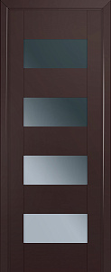 Недавно просмотренные - Дверь ProfilDoors 46U темно-коричневый матовый, стекло графит