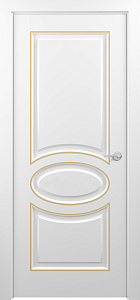 Недавно просмотренные - Дверь Z Provans Т1 эмаль White patina Gold, глухая