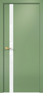 Недавно просмотренные - Дверь Оникс Верона 1 эмаль RAL 6021, глухая, триплекс белый