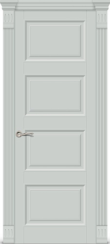 Дверь Ситидорс Венеция 4 эмаль RAL 7035,глухая