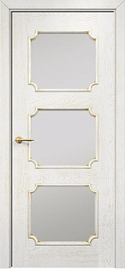Недавно просмотренные - Дверь Оникс Валенсия эмаль белая патина золото, сатинат