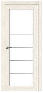 Недавно просмотренные - Дверь Эко 501.2 АСС ясень светлый молдинг SC, lacobel белый