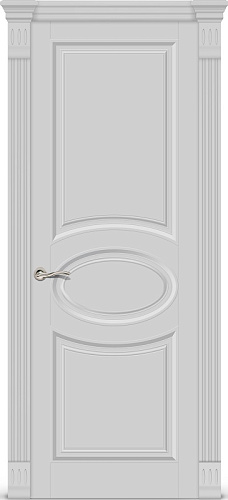 Дверь Ситидорс Венеция 7 эмаль RAL 7047,глухая