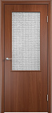 Дверь V ПВХ итальянский орех, армированное 58