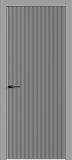 Дверь Линнея-1 серая, глухая