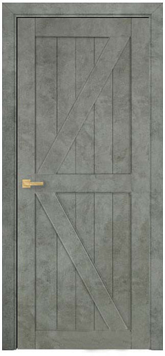 Дверь Оникс Лофт №2 бетон светлый, глухая