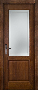 Недавно просмотренные - Дверь ПМЦ массив ольхи микс ОЛ83 бренди, стекло матовое 83/5