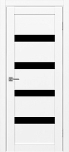 Недавно просмотренные - Дверь Эко 505.12 белый снежный, lacobel  черный
