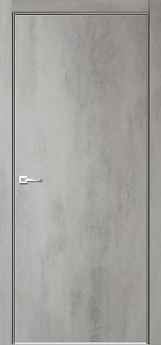 Дверь V Лоярд эмалит Севилья 32 бетон светлый, глухая