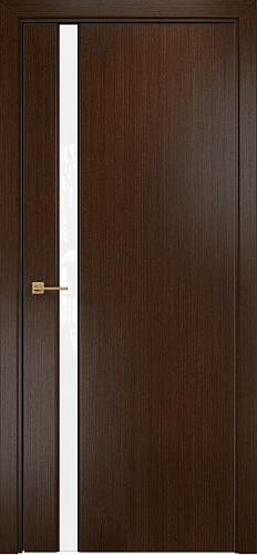Дверь Оникс Престиж 1 венге, триплекс белый